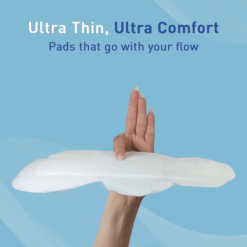 Paree Ultra Thinz Soft & Rash Free Double Feathers XXL Sanitary Pads