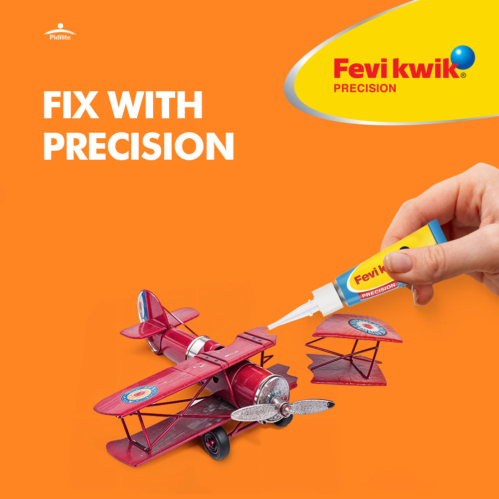 Fevikwik Instant Adhesive (3 gm) 1 pc Combo