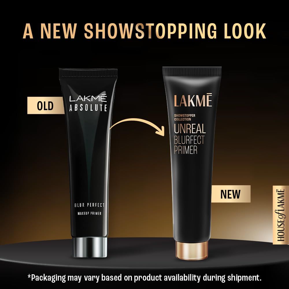 Lakme Unreal Blur Perfect Primer, Mattifies & Blurs Pores