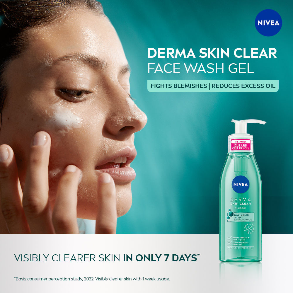 Nivea Face Derma Activate Wash Gel