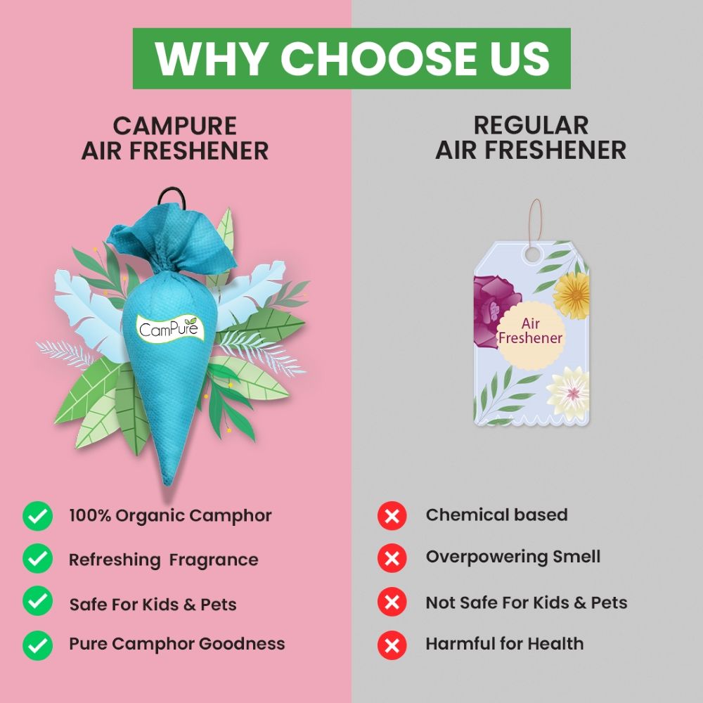CamPure Camphor Cone Original 60 g Combo