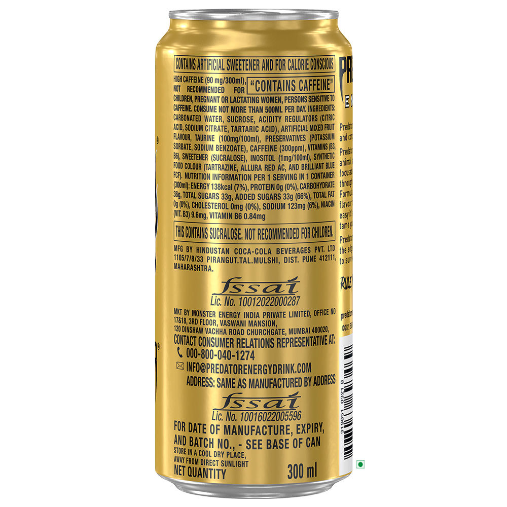 Predator Energy Drink Can 300 ml Combo