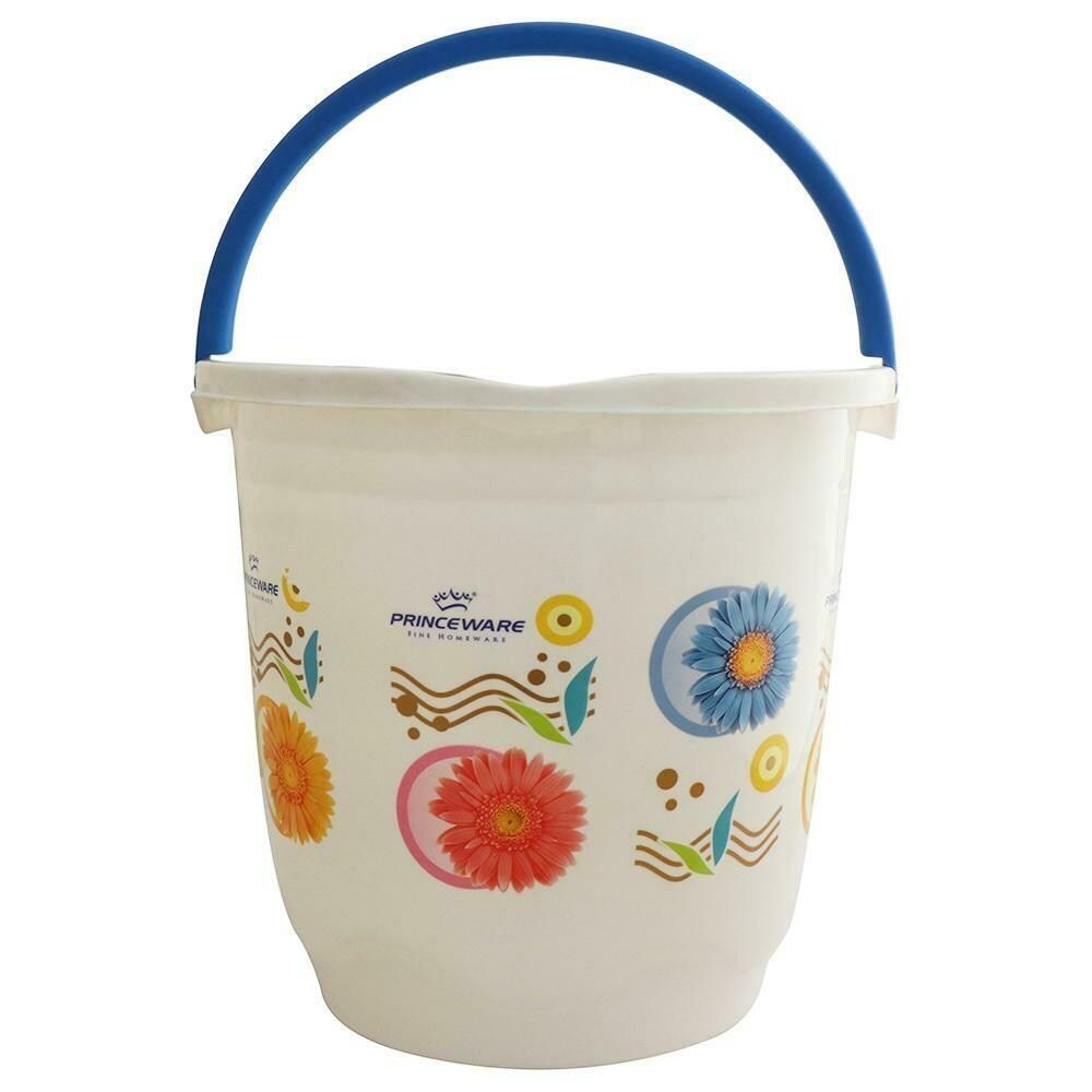 Princeware Bucket Frosty Wave 13 Litre - Assorted Design