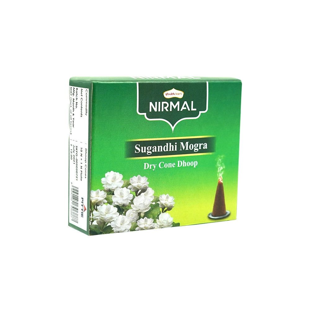 Shubhkart Nirmal Mogra Dry Cone Dhoop