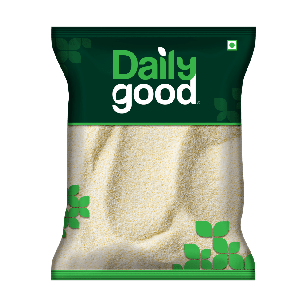 Daily Good Idli Rava / Sooji(500gms) & Daily Good Bansi Rava / Sooji / Dalia(500gms) Combo