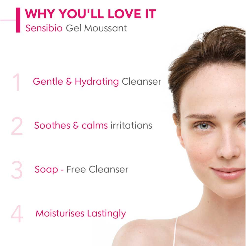 Bioderma Sensibio Moussant Soothing Micellar Cleansing Foaming Gel