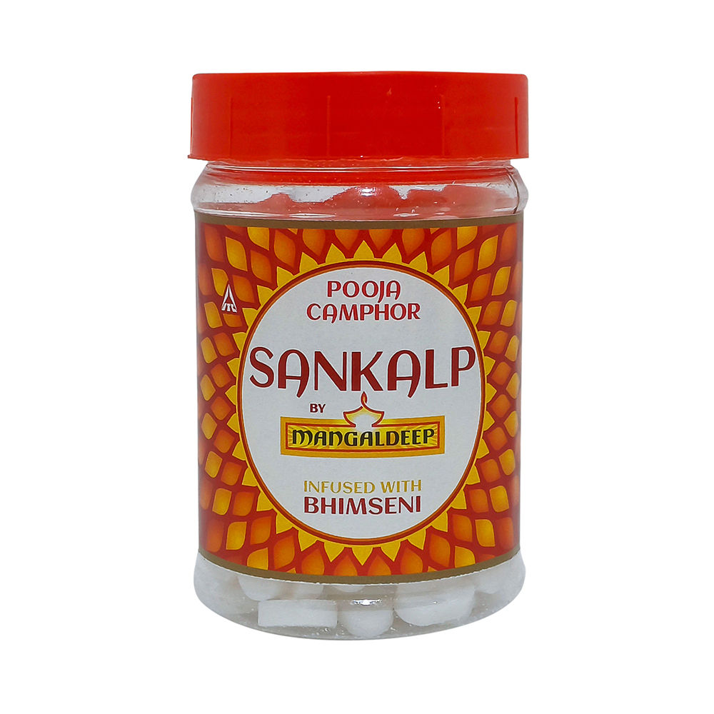 Mangaldeep Sankalp Camphor - Infused With Bhimseni