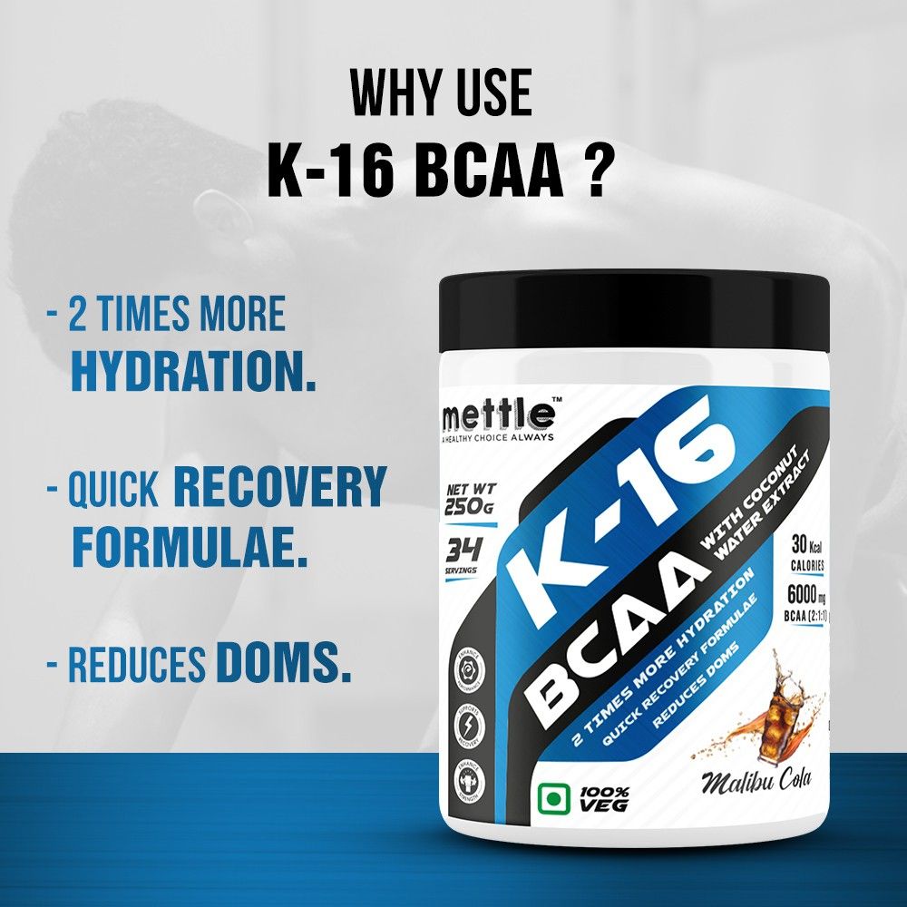 Getmymettle K-16 Bcaa (Malibu Cola)