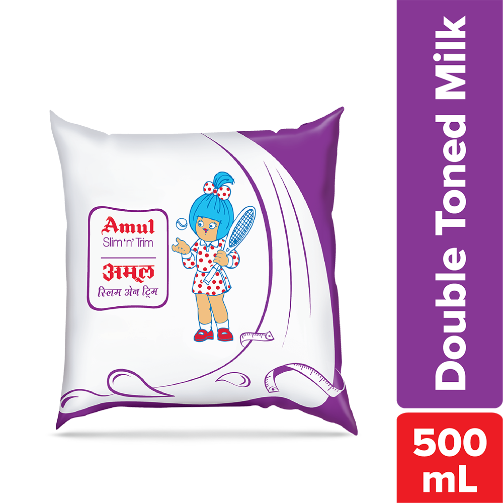 Amul Slim 'n' Trim Double Toned Fresh Milk