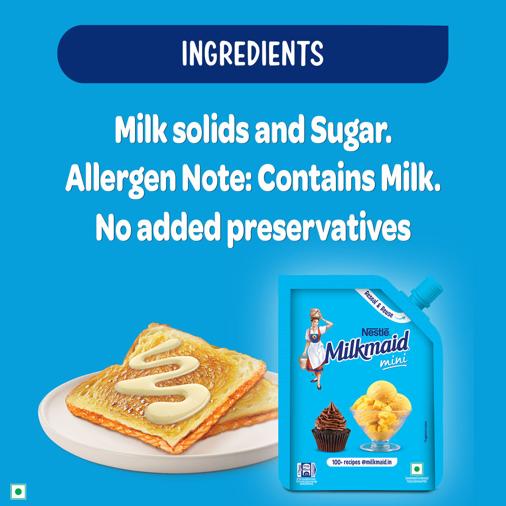 Nestle Milkmaid Mini Condensed Milk Easy Pour Pack 210 g Combo