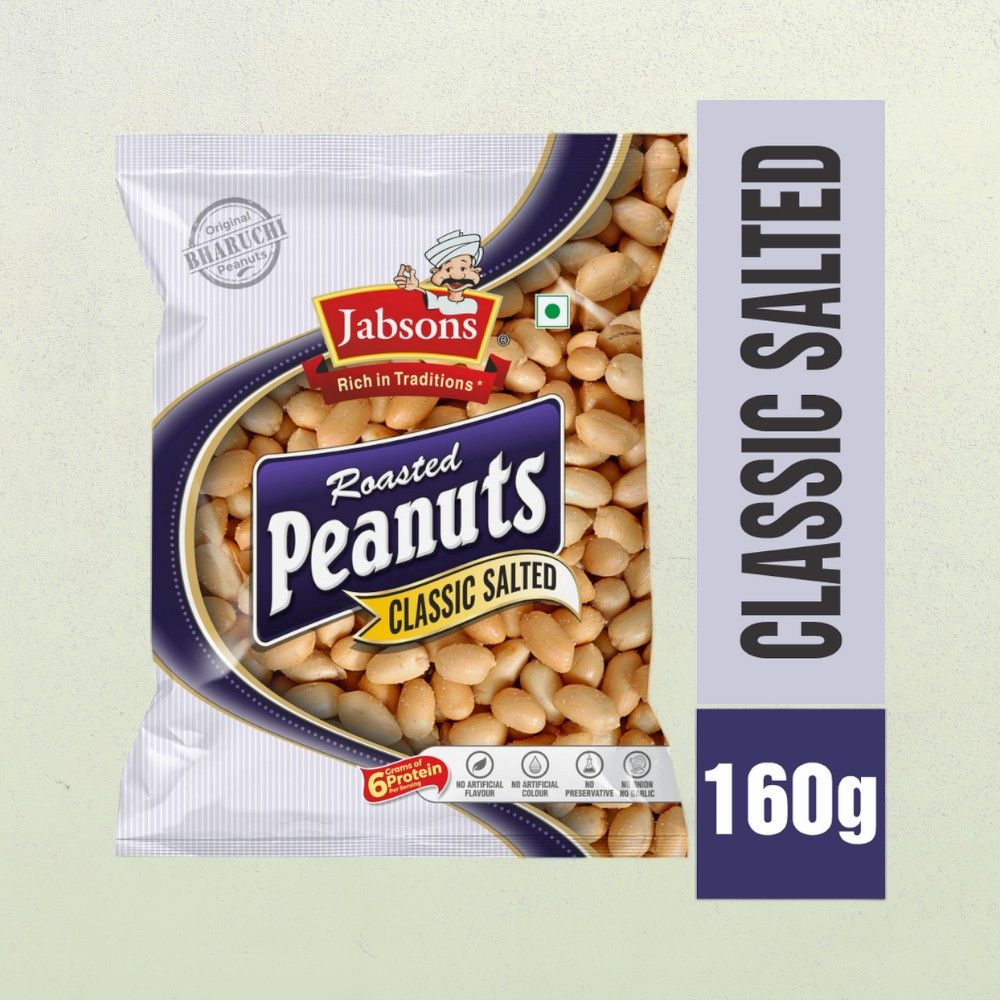 Jabsons Roasted Peanuts Classic Salted 160 g Combo
