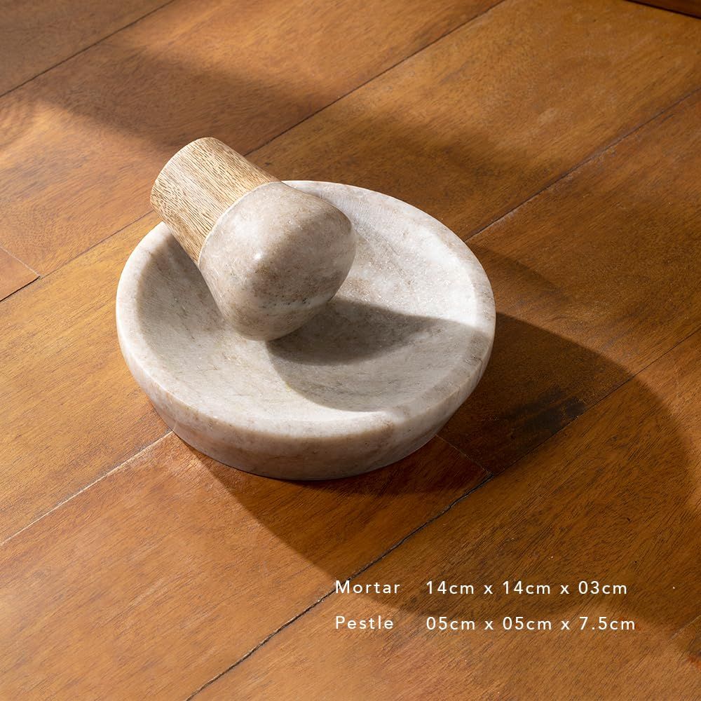 Ellementry Swirl & Grind Mortar & Pestle