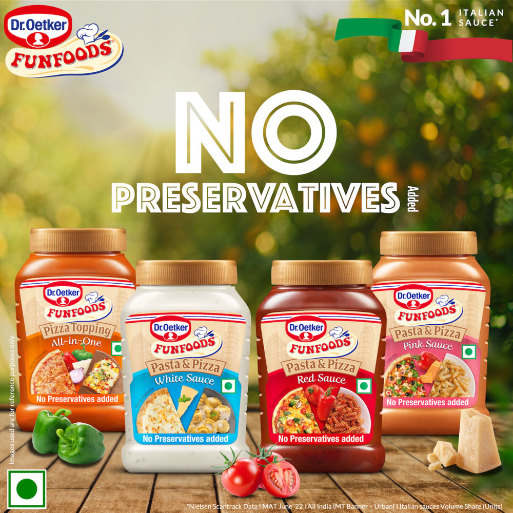 Dr. Oetker FunFoods Pizza Topping All-In-One Preservative Free