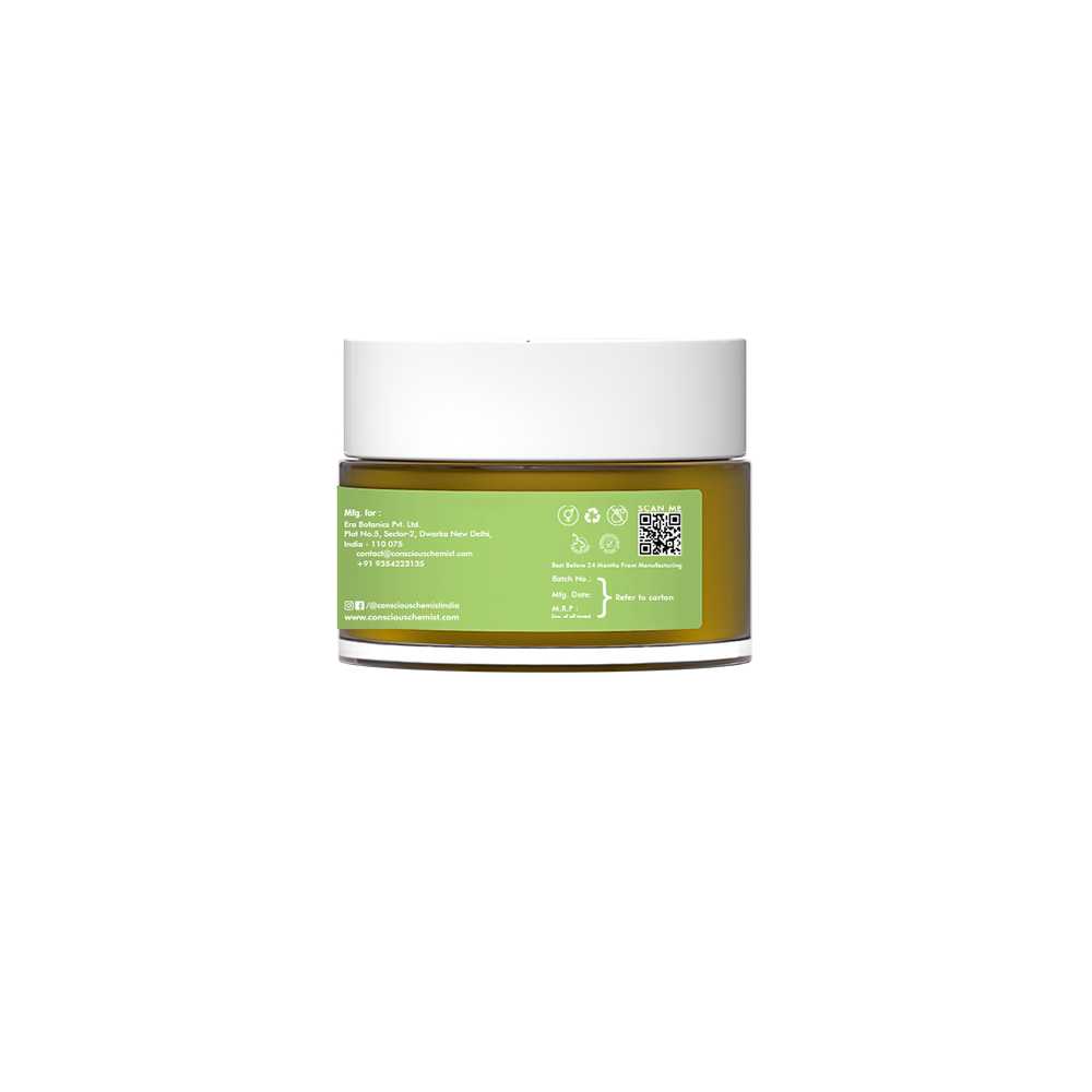 Conscious Chemist Exfoliating Face Mask For Oily Acne Prone Skin With Salicylic & Saffron Petals