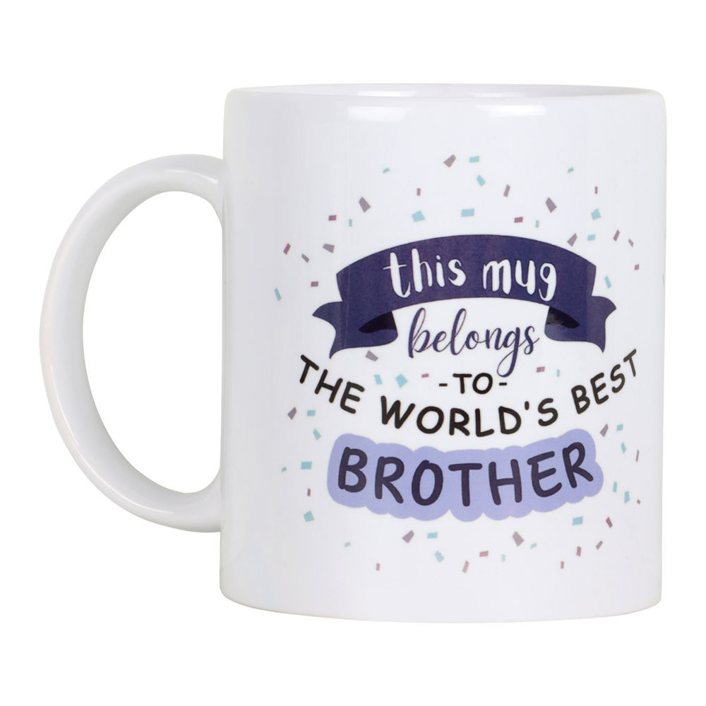 Quace Rakhi Mug and Greeting Card Roli Chawal Combo - Personalized and Festive