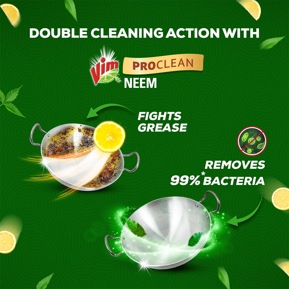 Vim Anti Bacteria Dishwash Liquid