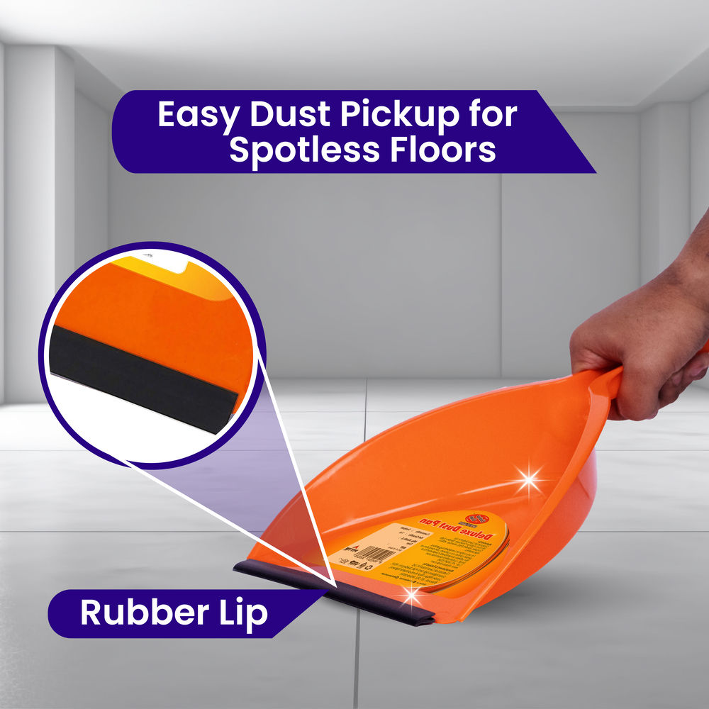 Chakaachak Deluxe Dustpan (Colour May Vary)