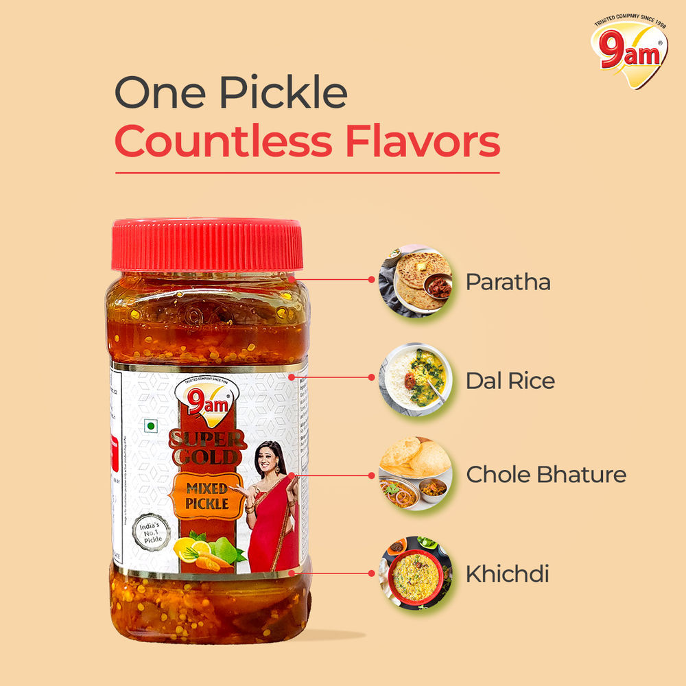 9am Super Gold Mixed Pickle