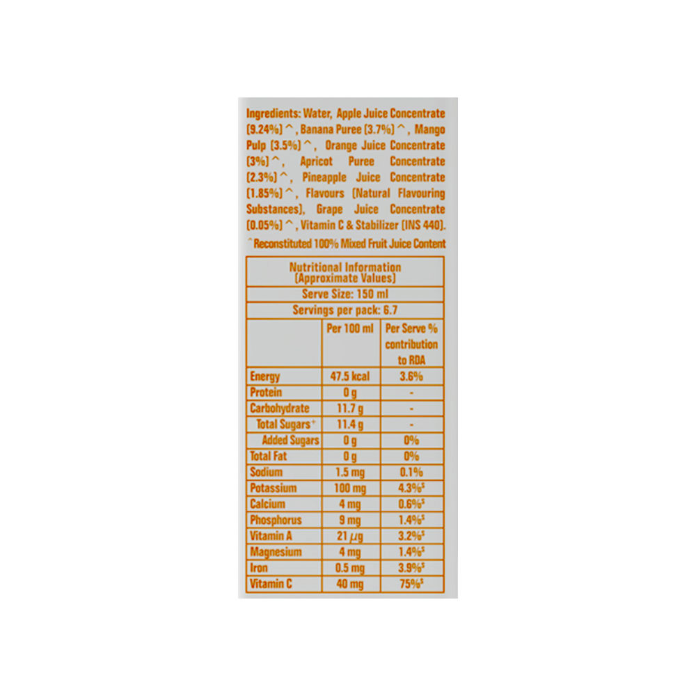 Dabur Real Activ Mixed Fruit Juice