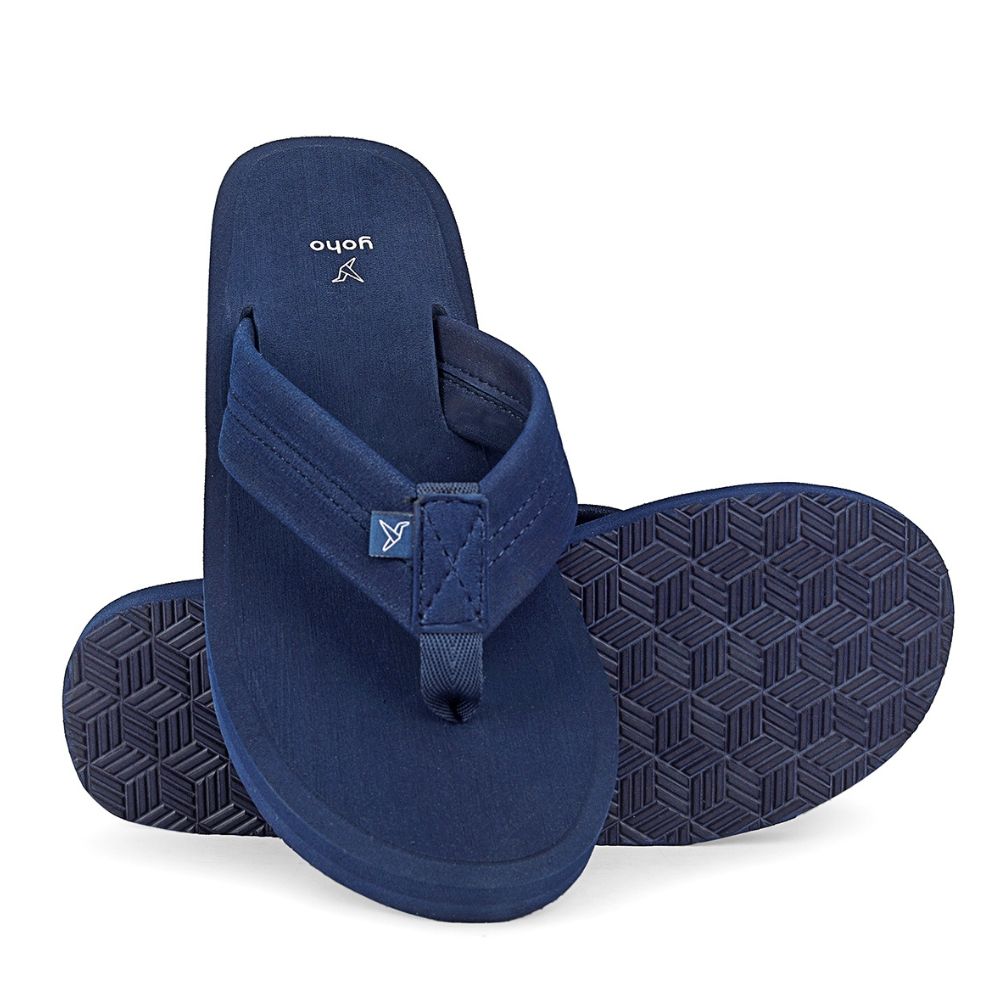 Yoho Men Slippers Bubbles | Mystery Blue | UK 9