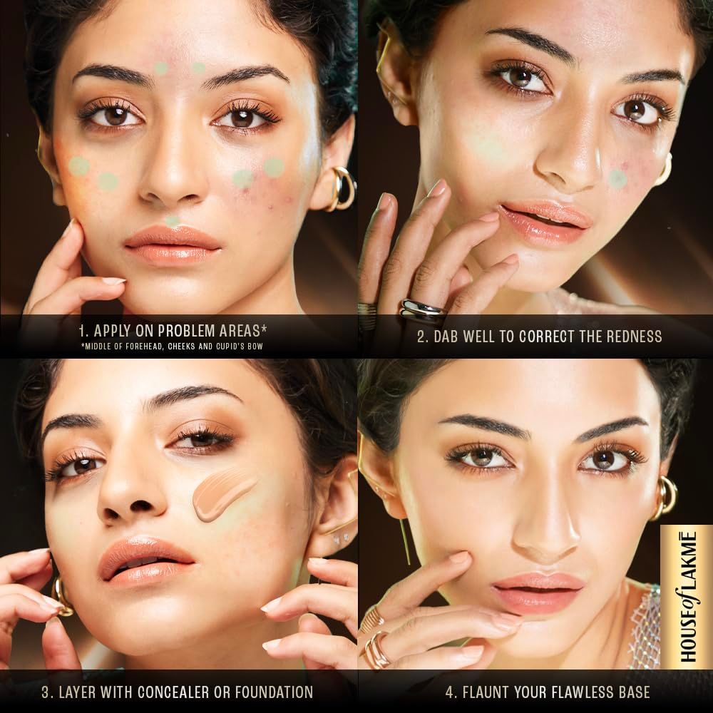 Lakme Unreal Cover Color Correctors - Green