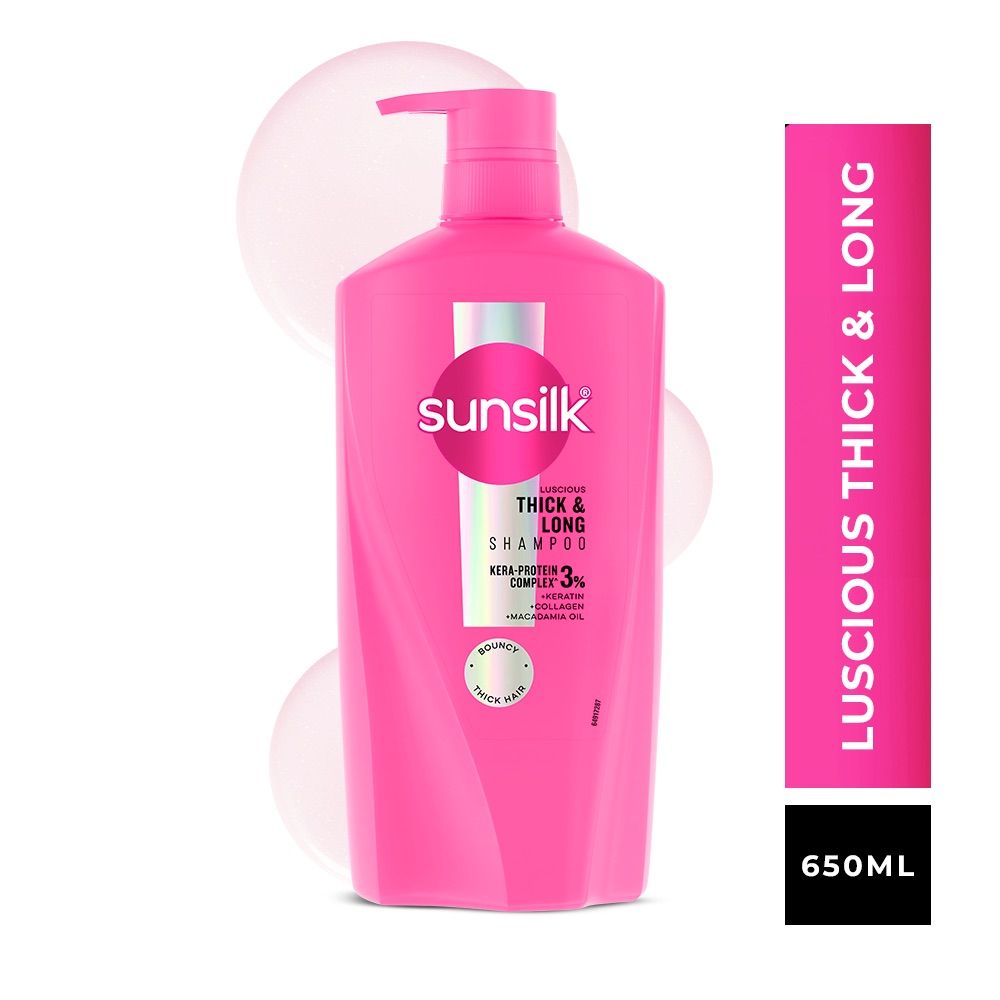 Sunsilk Lusciously Thick & Long Shampoo 650 ml X 2 Combo