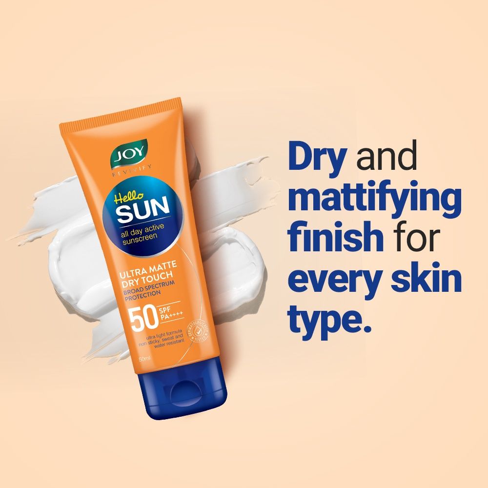 JOY Revivify Hello Sun Ultra Matte Dry Touch SPF 50