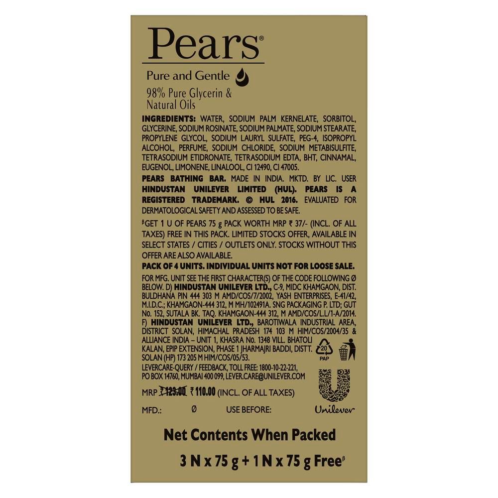 Pears Pure & Gentle Bathing Soap