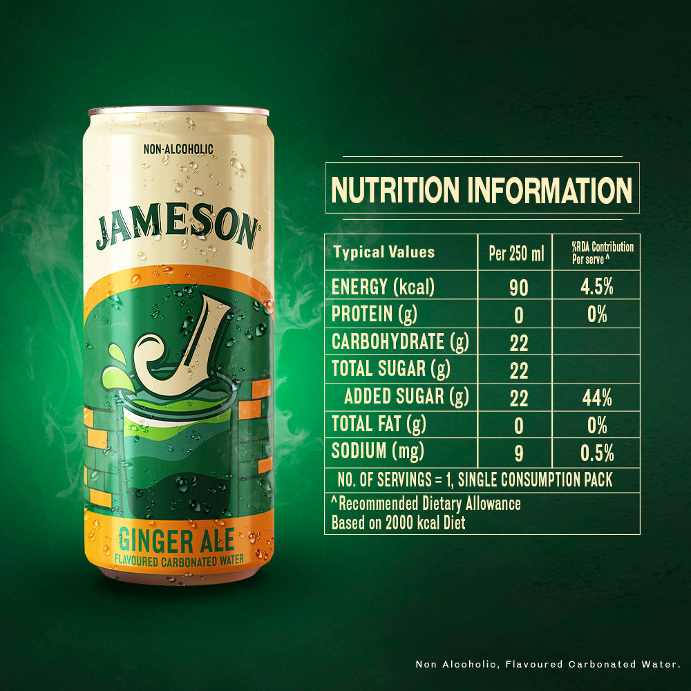 Jameson Ginger Ale Can 250 ml Combo