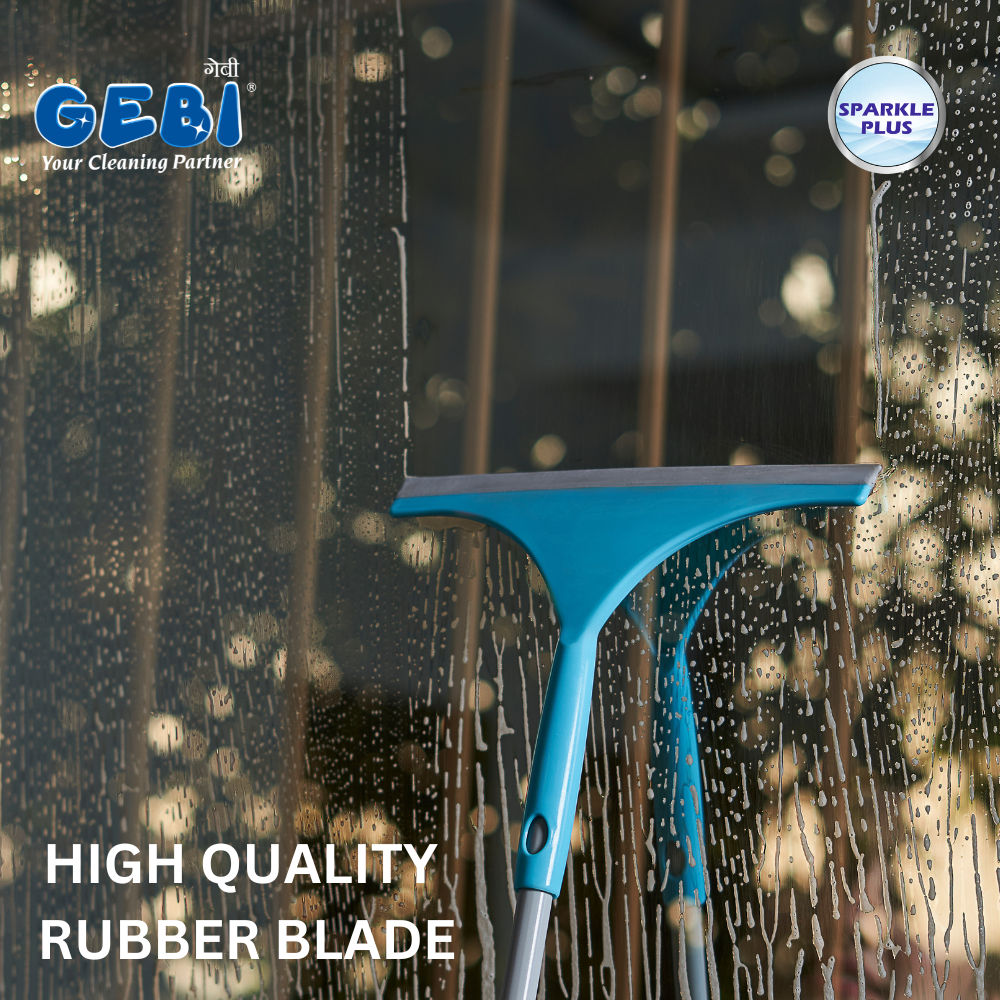Gebi Sparkle Plus Bathroom/Window Wiper 1 pc Combo