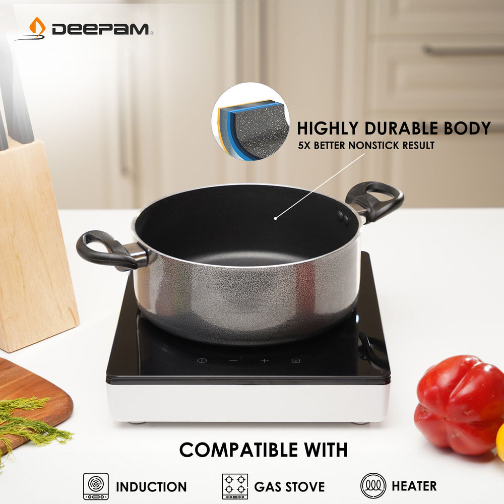 Deepam DeluxeCasserole 215 + 235 + 255 Set of 3 pcs