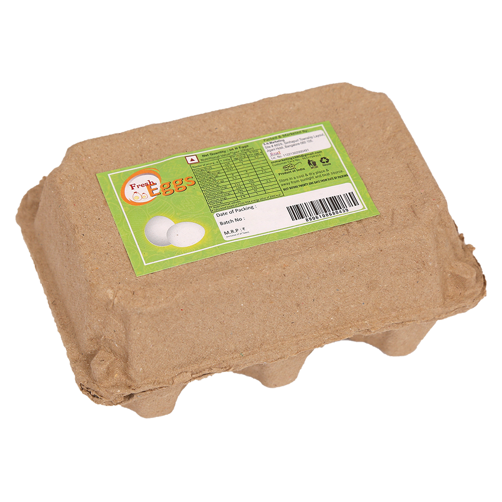 Fresh White Eggs 6 pc X 5 Combo