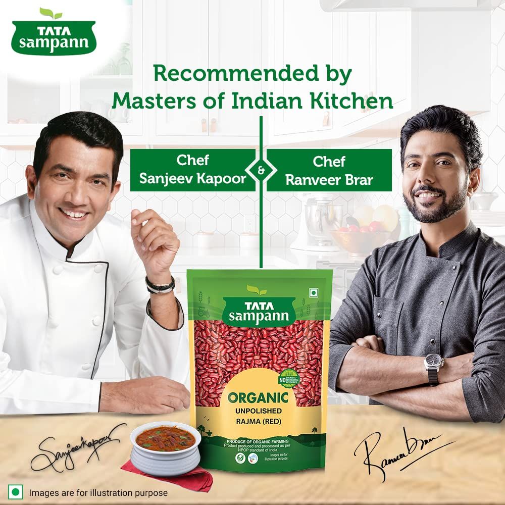 Tata Sampann Organic Rajma Red