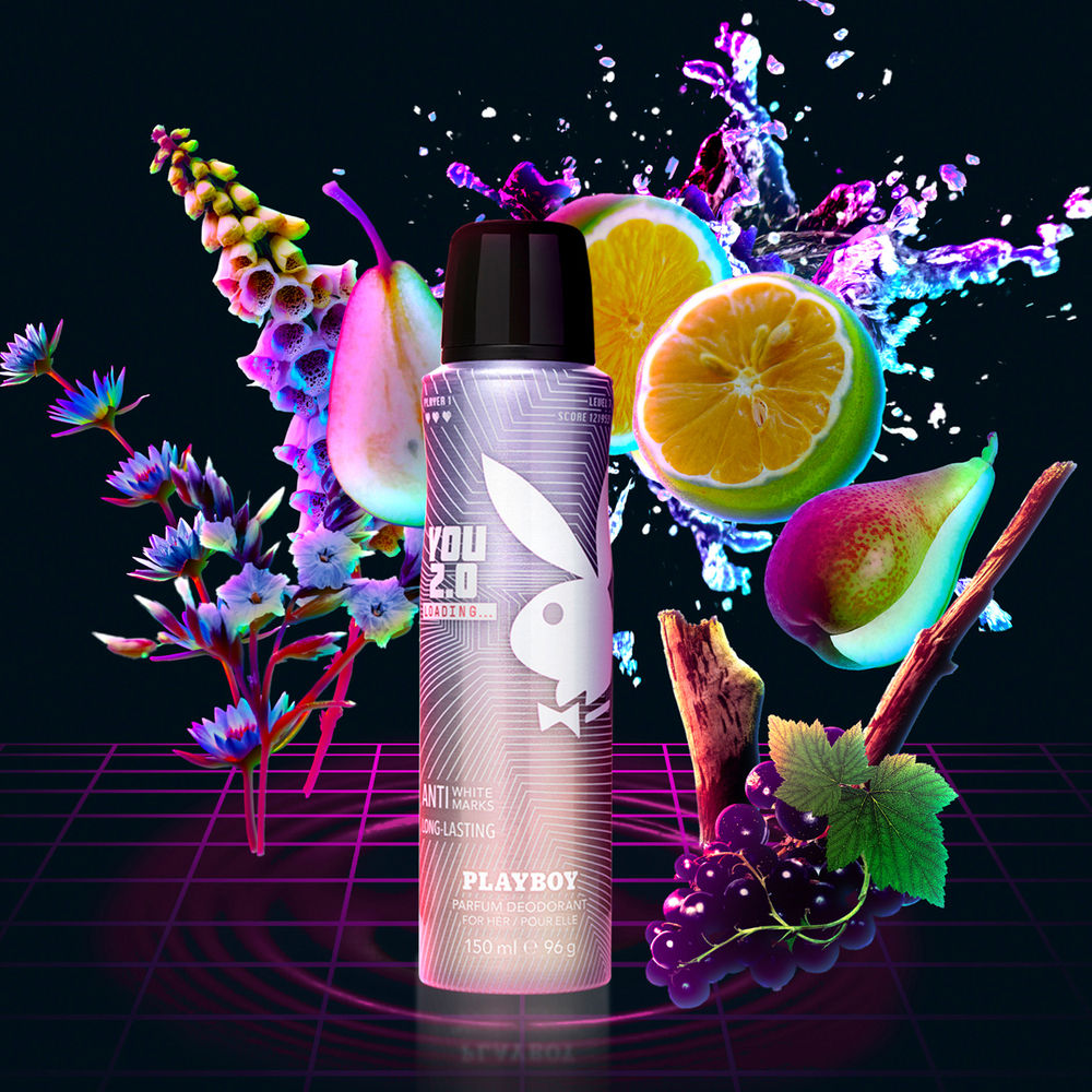 Playboy You 2.0 Loading Deodorant Spray For Her