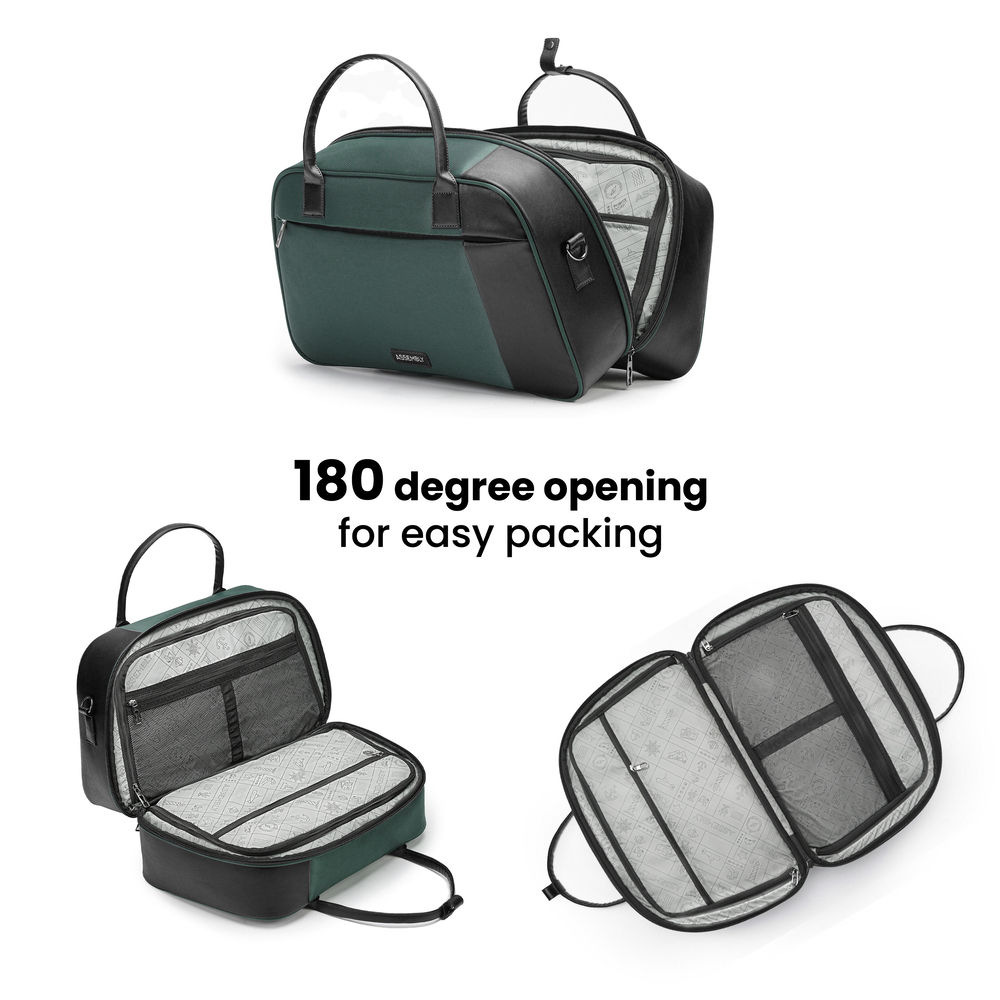 Assembly Verve Duffle Travel Bag | Water Resistant - Green