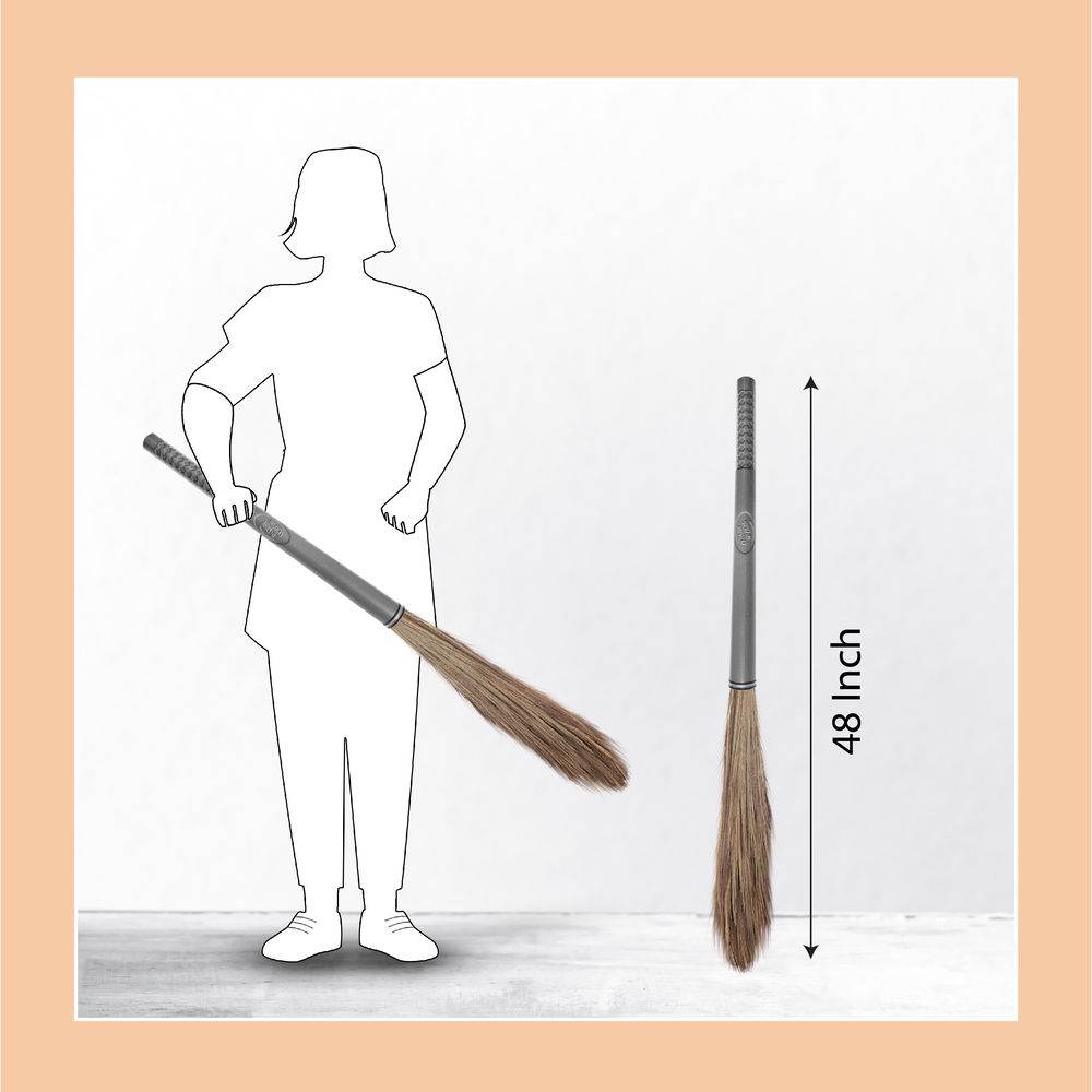 Chakaachak Eazo Wiper(1pc) & Chakaachak Eazo Grass Broom New(1pc) Combo