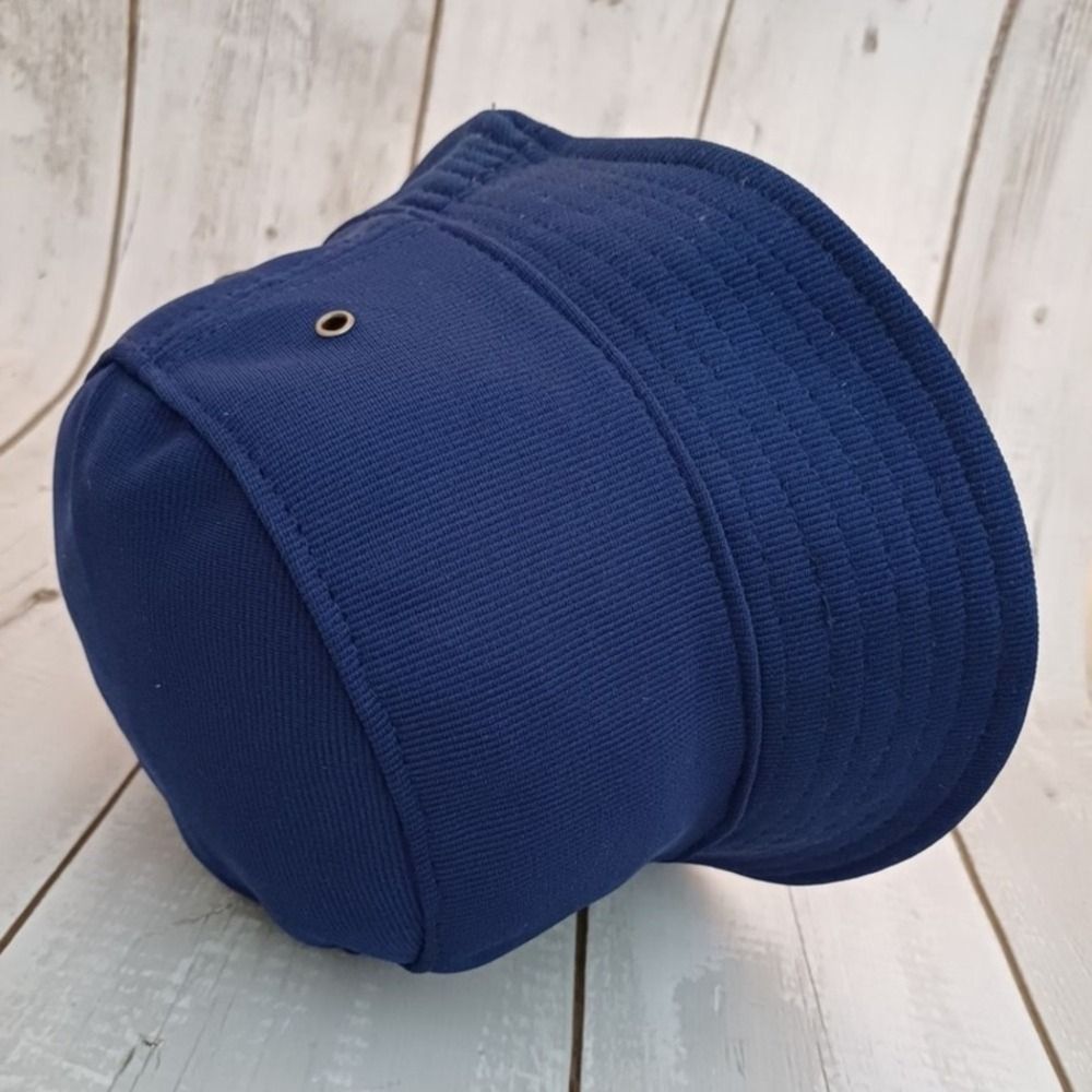 Gullak Unisex Solid Cotton Fishing Hat | Blue - Free Size