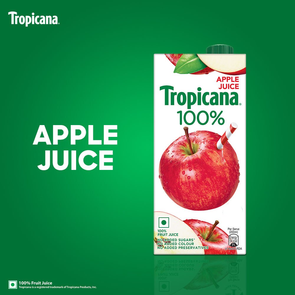 Tropicana 100% Apple Fruit Juice