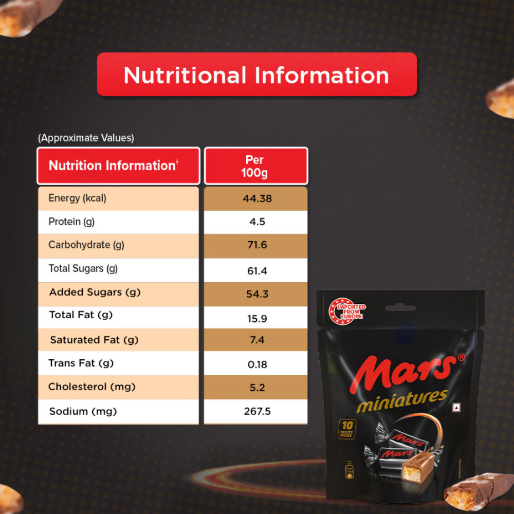 Mars Miniatures Nougat and Caramel Valentine's Chocolate Pack 100 g Combo