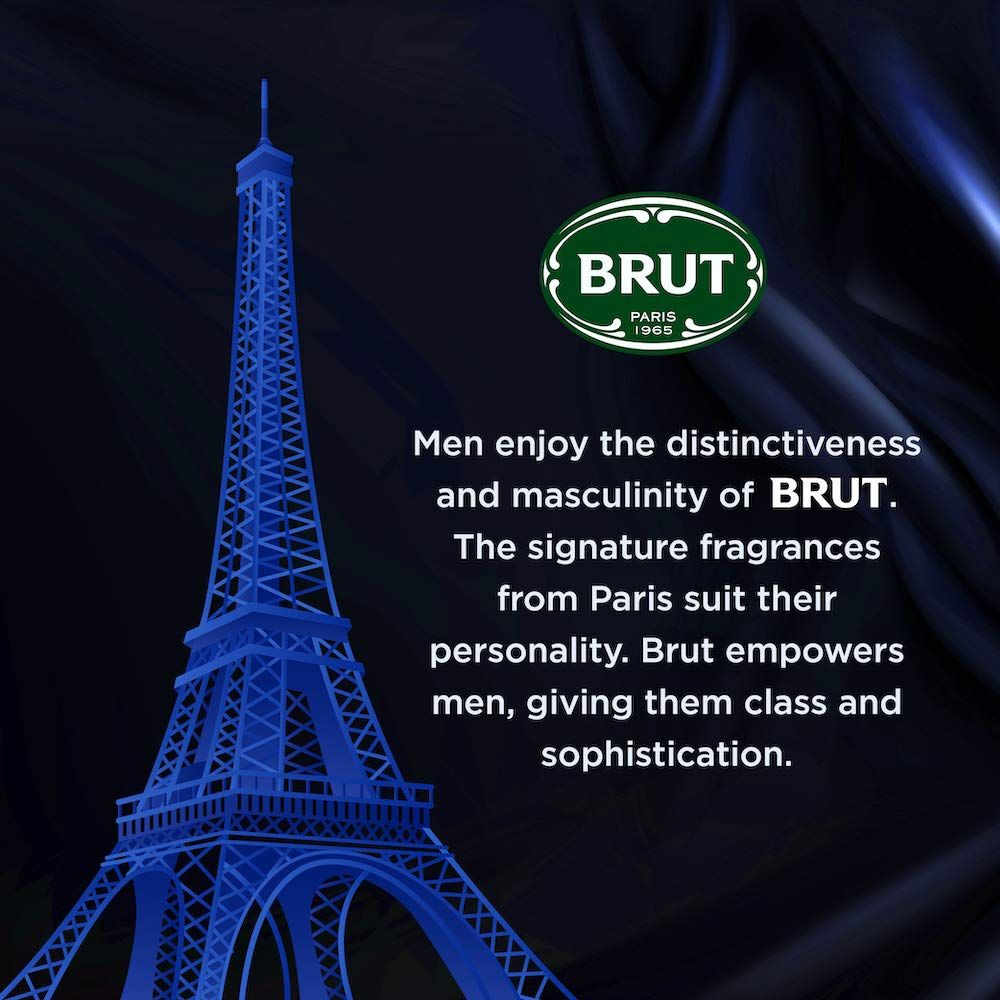 Brut Ocean Deodorant Spray For Men, Long-Lasting Refreshing Fragrance, Imported