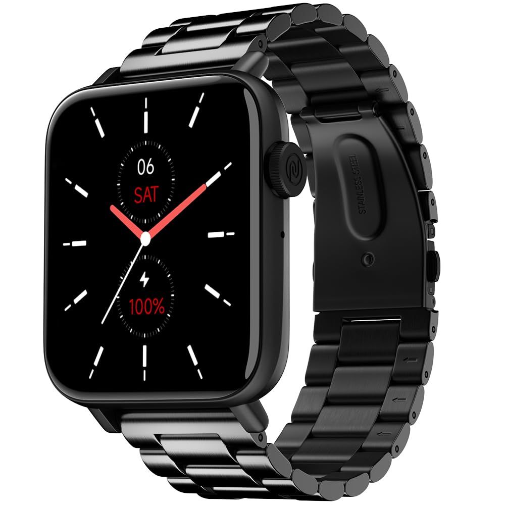 Noise Colorfit Vivid Call 2 Smartwatch | 1.85" Display | AI Voice Assistant - Elite Black