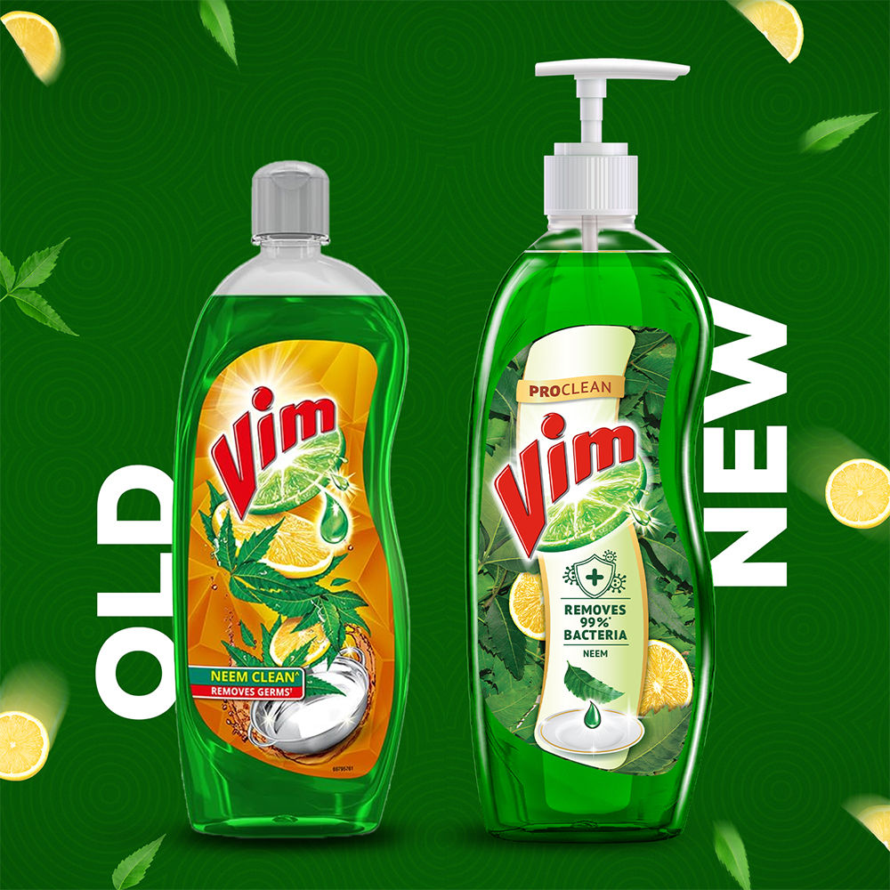 Vim Anti Bacteria Dishwash Liquid