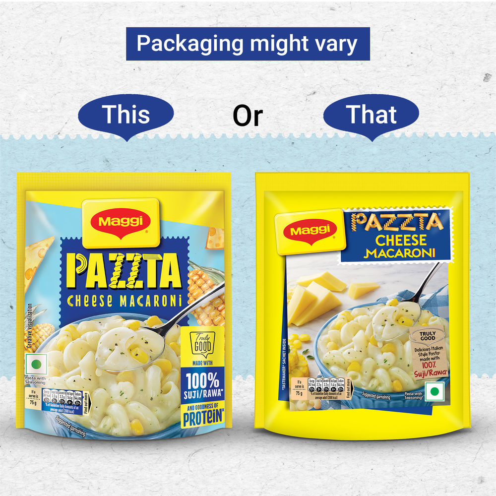 MAGGI Pazzta Instant Pasta - Cheese Macaroni 75 g Combo