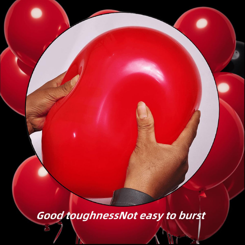 Let's Vybe Balloon Red