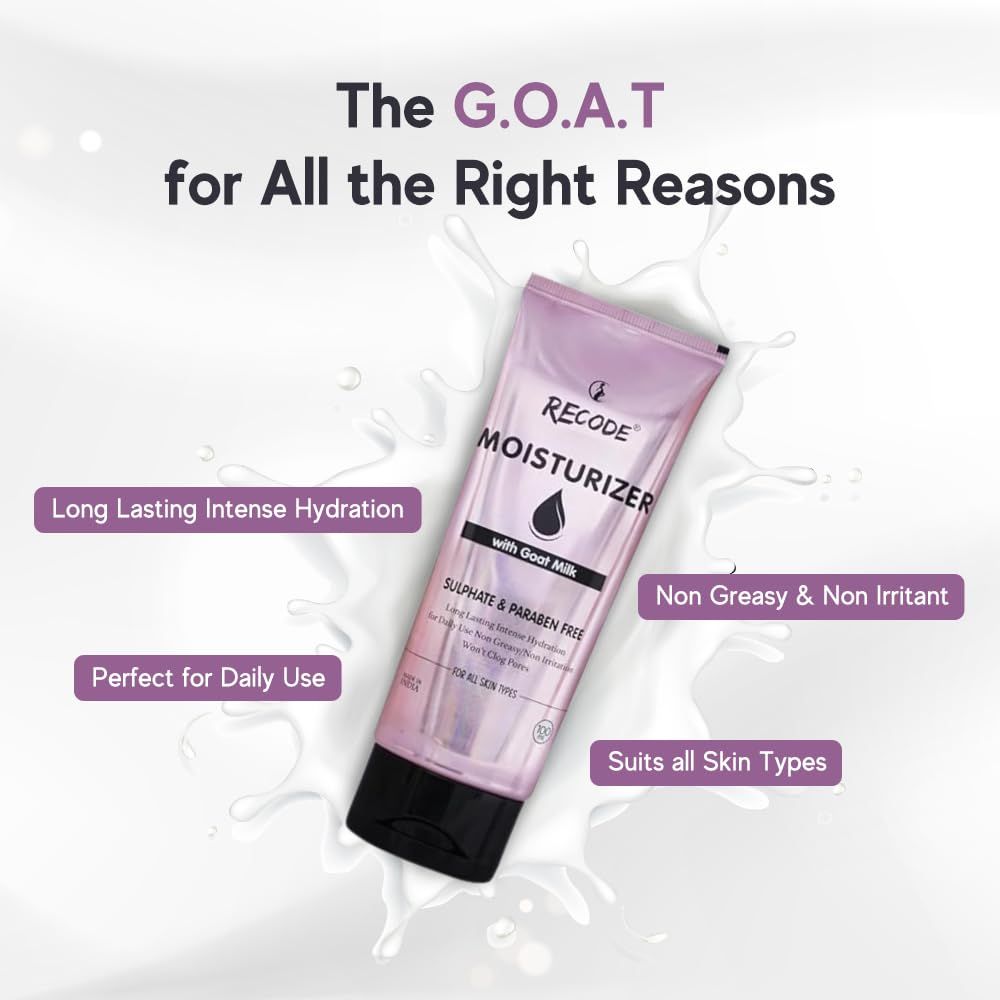 Recode Moisturizer With Goat Milk