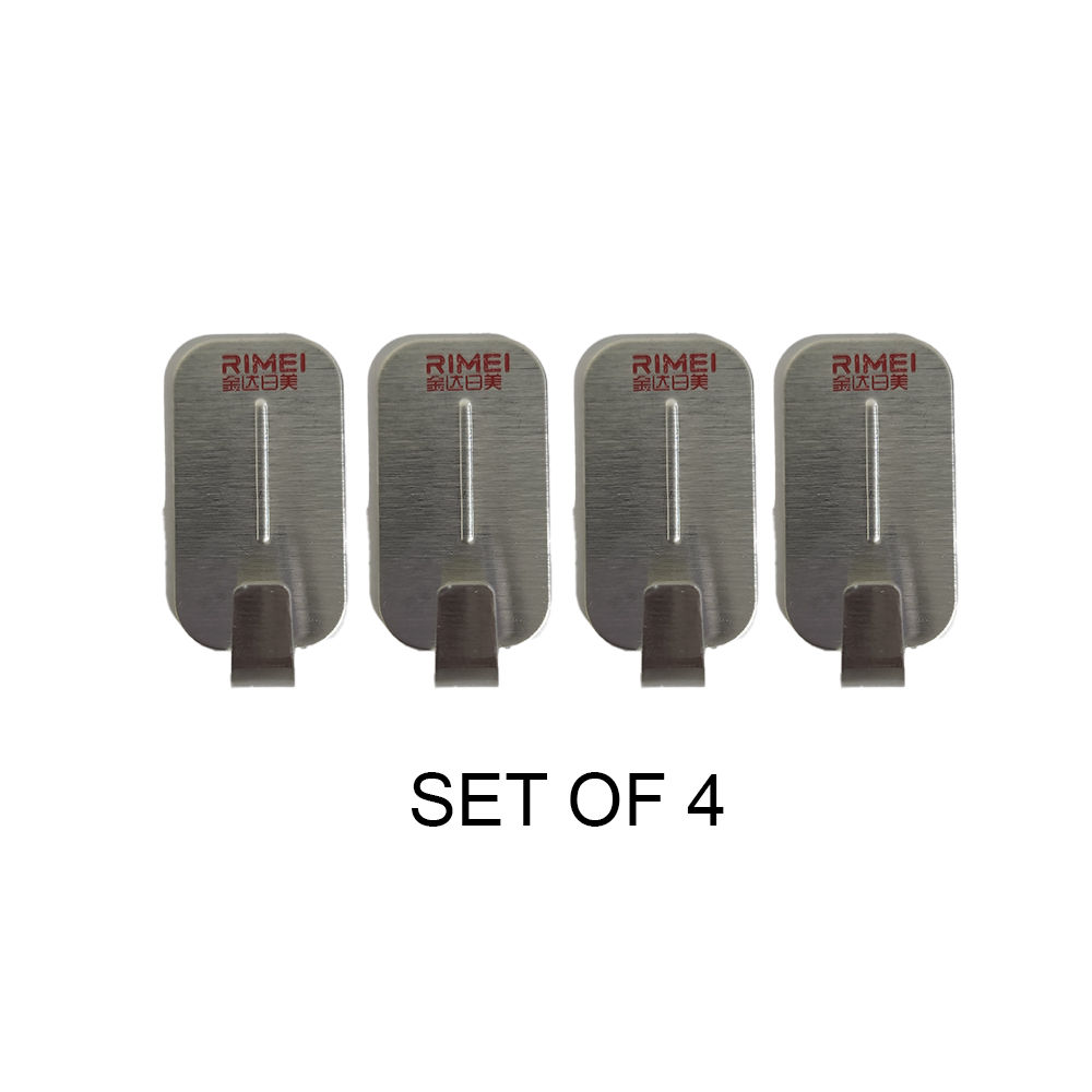 Chrome 2759 Statinless Steel Hook 4 pc