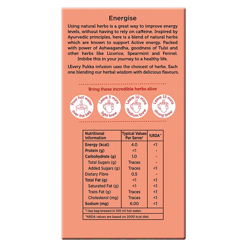 Pukka Ashwagandha and Tulsi Infusion Tea