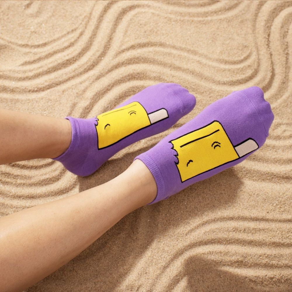 Thela Gaadi Unisex 78% Cotton, 17% Spandex, and 5% Elastic Ankle Length Socks | Assorted