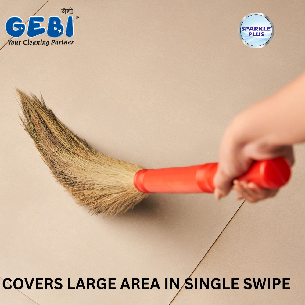 Gebi Sparkle Plus Mahalaxmi Grass Broom