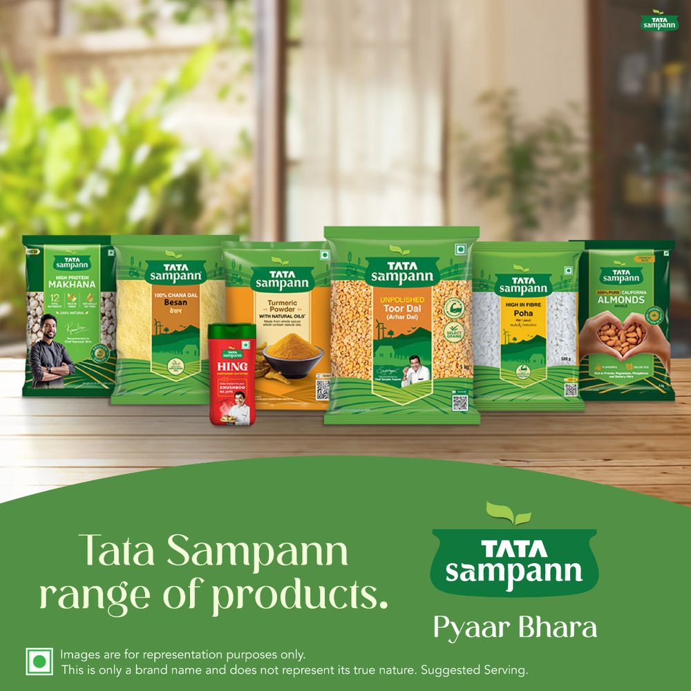 Tata Sampann Hing, Compounded Asafoetida | Bandhani Hing, Strong Flavour & Aroma